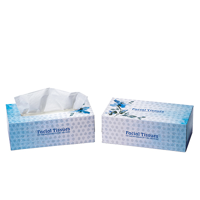 Wood Pulp Box facial tissue  2 Ply napkins
