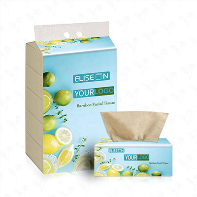 2 Ply Bamboo Facial Tissue Paper
